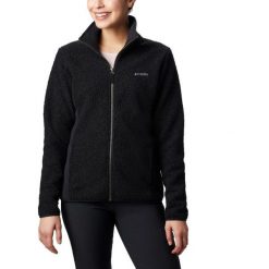 Bluza polarowa Panorama Full Zip. Czarne bluzy damskie Columbia, s, bez wzorów, z polaru, bez kaptura. Za 409.00 zł.