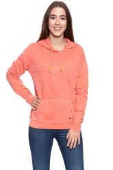 BLUZA MUSTANG DAMSKA Bella H Wash 1009101 8139. Brązowe bluzy damskie Mustang, s, bez wzorów, z kapturem. W wyprzedaży za 59.99 zł.