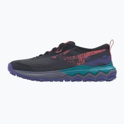 Buty do biegania damskie Mizuno Wave Ibuki 5 Baritone blue/striking. Niebieskie obuwie sportowe damskie Mizuno, bez zapięcia, do biegania, mizuno wave. Za 419.99 zł.