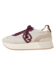 Liu Jo Sneakersy "Dreamy" w kolorze beżowym rozmiar: 41. Brązowe obuwie sportowe damskie Liu Jo, z materiału, bez zapięcia. Za 273.59 zł.