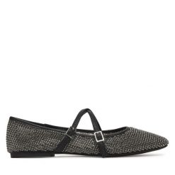 Baleriny Steve Madden. Czarne balerinki damskie Steve Madden, bez wzorów. Za 559.99 zł.