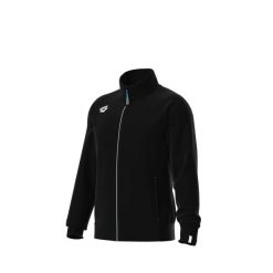 Kurtka z dresu Arena Panel Poly. Czarne kurtki damskie Arena, m, bez wzorów, z dresówki, bez kaptura. Za 298.50 zł.