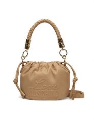 LOVE MOSCHINO Torebka JC4220PP0OKA0209 Beżowy. Brązowe torebki klasyczne damskie Love Moschino, ze skóry, bez dodatków. Za 859.99 zł.