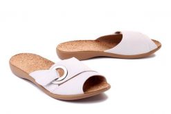 BEFADO 265D 028 biały, kapcie damskie. Białe kapcie damskie Befado. Za 64.99 zł.