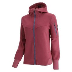 Damska bluza z kapturem zapinana na zamek Macron Athleisure SCC Panarea. Czerwone bluzy damskie Macron, s, bez wzorów, z kapturem. Za 355.00 zł.