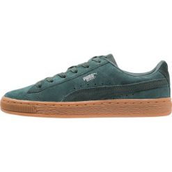 Puma BASKET CLASSIC WEATHERPROOF JR Tenisówki i Trampki green gables. Zielone trampki chłopięce Puma, z materiału. W wyprzedaży za 174.85 zł.