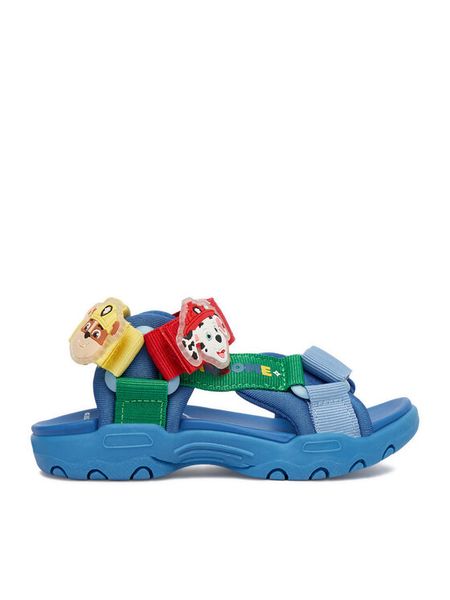 Paw Patrol Sandały CEO-CP76-SS26-337PAW Niebieski. Niebieskie sandały chłopięce PAW PATROL, z materiału, bez zapięcia. Za 69.99 zł.