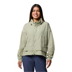 Kurtka sportowa damska Paracutie II Windbreaker Jacket. Zielone kurtki sportowe damskie Columbia, l, bez wzorów, z materiału, bez kaptura. Za 299.99 zł.
