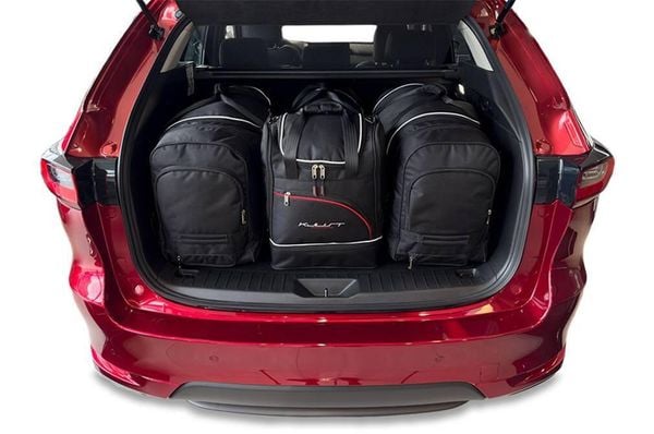 Torby Do Bagażnika Mazda Cx-60 Phev 2022+ 4Szt Kjust. Czarne torby podróżne KJUST, bez wzorów, z kauczuku. Za 1,332.00 zł.