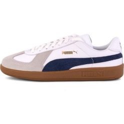 Adidasy Puma Army Trainer, Dla obu płci. Białe obuwie sportowe casual damskie Puma, z syntetyku, bez zapięcia. W wyprzedaży za 290.00 zł.