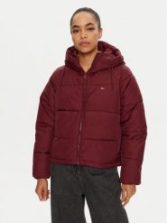 Tommy Jeans Kurtka zimowa Vail DW0DW18841 Bordowy Regular Fit. Czerwone kurtki damskie Tommy Jeans, na zimę, m, bez wzorów, z jeansu, bez kaptura. Za 689.99 zł.