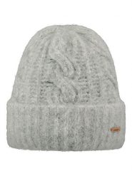 Barts Czapka "Rubyfrost" w kolorze szarym rozmiar: onesize. Szare czapki damskie Barts, bez wzorów, ze splotem. Za 116.89 zł.