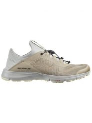 SALOMON Buty "Amphib Bold 2" w kolorze beżowym do brodzenia rozmiar: 39. Brązowe obuwie trekkingowe damskie Salomon, z tkaniny, bez zapięcia. Za 360.17 zł.