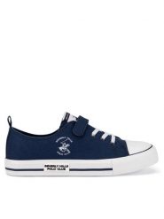 Beverly Hills Polo Club Trampki CSS20377-52 (IV) Granatowy. Niebieskie trampki dziewczęce Beverly Hills Polo Club, bez wzorów, z materiału, bez zapięcia. Za 79.99 zł.