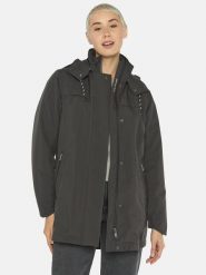 Fuchs Schmitt Płaszcz przejściowy w kolorze czarnym rozmiar: 40. Czarne płaszcze damskie Fuchs Schmitt, bez wzorów, bez kaptura. Za 655.99 zł.