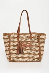Torebka plażowy shopper LIU JO. Shopper bag Liu Jo, bez wzorów, bez dodatków. Za 519.00 zł.
