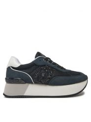 Liu Jo Sneakersy BA5035 PX618 S3667 Czarny. Czarne obuwie sportowe damskie Liu Jo, ze skóry, bez zapięcia. Za 499.99 zł.
