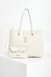 Torebka shopper BLUGIRL BLUMARINE. Shopper bag Blugirl Blumarine, bez wzorów, bez dodatków. W wyprzedaży za 889.87 zł.