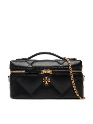 Tory Burch Torebka 176449 Czarny. Czarne kuferki damskie Tory Burch, bez wzorów, ze skóry, bez dodatków. Za 2,379.00 zł.