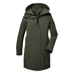 Parka damska z kapturem Killtec GW 73. Czarne parki damskie Killtec, na zimę, z kapturem. Za 770.00 zł.