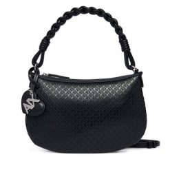 Torebka Armani Exchange. Czarne torebki klasyczne damskie Armani Exchange, bez dodatków. Za 629.99 zł.