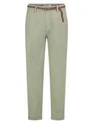 Sublevel Spodnie chino w kolorze jasnozielonym rozmiar: XXL. Zielone spodnie materiałowe damskie Sublevel, bez wzorów, ze skóry. Za 126.99 zł.