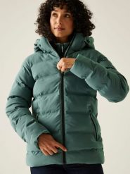 Regatta Kurtka pikowana "Altoro Thermal" w kolorze zielonym rozmiar: 42. Zielone kurtki damskie Regatta, bez wzorów, bez kaptura. Za 319.13 zł.
