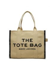 Marc Jacobs Torebka M0017048 Beżowy. Brązowe shopper bag Marc Jacobs, bez wzorów, z materiału, bez dodatków. Za 1,469.00 zł.