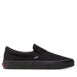 Tenisówki Vans. Czarne trampki damskie Vans, bez wzorów, bez zapięcia. Za 189.99 zł.