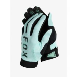 Rękawiczki rowerowe damskie Fox Ranger Glove Kairos. Niebieskie rękawiczki damskie FOX, bez wzorów. Za 131.99 zł.