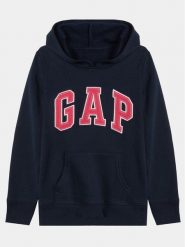 Gap Bluza 849381-10 Granatowy Regular Fit. Niebieskie bluzy dziewczęce GAP, bez wzorów, z bawełny, bez ramiączek, bez kaptura. Za 99.99 zł.
