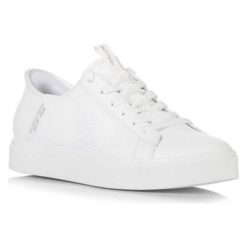 Buty do chodzenia damskie Skechers Eden Lx. Białe obuwie sportowe damskie Skechers, z materiału, bez zapięcia, trekkingowe. Za 427.00 zł.