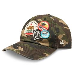 Czapka z daszkiem American Needle. Zielone czapki z daszkiem damskie American Needle, bez wzorów. Za 109.99 zł.