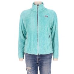 Damska kurtka polarowa Osito TNF. Niebieskie kurtki sportowe damskie The North Face, l, bez wzorów, z polaru, bez kaptura. Za 212.96 zł.