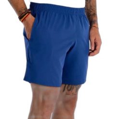Szorty Vibora King. Niebieskie spodenki sportowe damskie VIBORA, s, bez wzorów, z materiału. Za 217.99 zł.