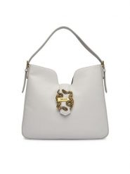 Just Cavalli Torebka 80RA4BA3 ZSA89 Szary. Szare torebki klasyczne damskie Just Cavalli, ze skóry, bez dodatków. Za 799.99 zł.