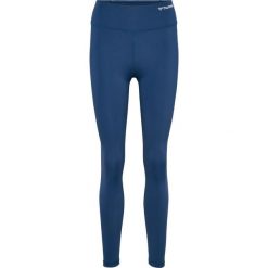 Damskie legginsy z wysokim stanem Hummel Mt Active. Niebieskie legginsy damskie Hummel, xs, bez wzorów. Za 236.50 zł.