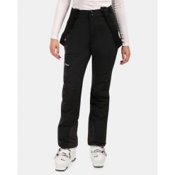 Damskie spodnie narciarskie Kilpi EURINA-W. Czarne spodnie sportowe damskie Kilpi, bez wzorów, z nylonu, narciarskie. Za 990.09 zł.