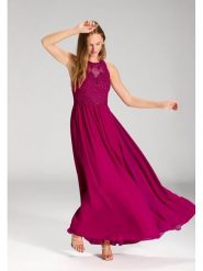 SWING Sukienka w kolorze różowym rozmiar: 34. Różowe sukienki damskie Swing, bez wzorów, bez ramiączek. Za 304.99 zł.