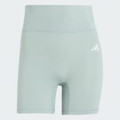 Krótkie legginsy Optime Essentials Workout. Zielone legginsy damskie Adidas, s, bez wzorów, z elastanu. Za 179.00 zł.