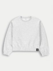 Coccodrillo Bluza ZC4132601MGJ Szary Regular Fit. Szare bluzy dziewczęce COCCODRILLO, bez wzorów, z bawełny, bez ramiączek, bez kaptura. Za 59.90 zł.