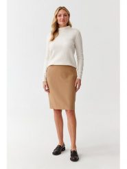 TATUUM Spódnica w kolorze jasnobrązowym rozmiar: 34. Brązowe spódnice damskie TATUUM, bez wzorów, midi. Za 143.95 zł.