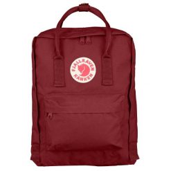 Plecak turystyczny Fjällräven Kanken. Czerwone plecaki Fjällräven, bez wzorów. Za 349.99 zł.