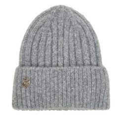 Czapka Beverly Hills Polo Club. Szare czapki damskie Beverly Hills Polo Club, na zimę, bez wzorów. Za 69.99 zł.
