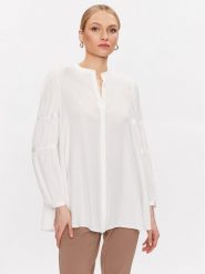 Marc Aurel Koszula 6066 1000 93144 Biały Relaxed Fit. Białe koszule damskie Marc Aurel, bez wzorów, z syntetyku, bez kołnierzyka, bez ramiączek. Za 399.99 zł.