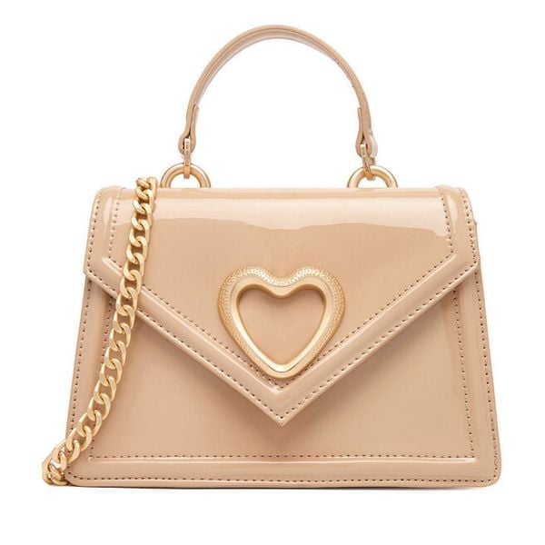 Torebka Eva Minge. Brązowe torebki wieczorowe damskie Eva Minge, bez wzorów, bez dodatków. Za 179.99 zł.