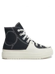 Converse Trampki Chuck Taylor All Star Construct A05094C Czarny. Czarne trampki damskie Converse, bez wzorów, z materiału, bez zapięcia. Za 279.99 zł.
