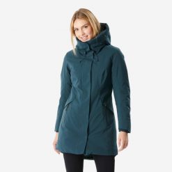 Second Life - Parka turystyczna damska zimowa Quechua SH500... - Stan Doskonały. Zielone parki damskie QUECHUA, na jesień, m, z materiału, z kapturem. Za 254.99 zł.