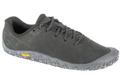 Buty do biegania damskie, Vapor Glove 6. Czarne obuwie trekkingowe damskie Merrell, z materiału, przed kostkę, bez zapięcia. Za 479.99 zł.