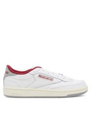 Reebok Sneakersy 100033087 Biały. Białe obuwie sportowe damskie Reebok, ze skóry, bez zapięcia. Za 179.99 zł.
